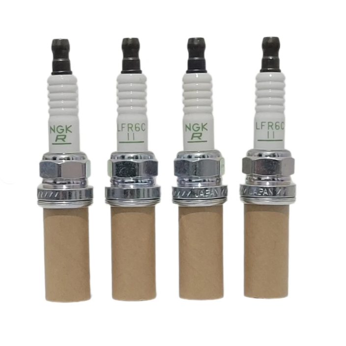 شمع خودرو ان جی کی تک پلاتین پایه بلند مناسب برای پژو 206 تیپ 5 بسته 4 عددی (مدل LFR6C-11 91823)